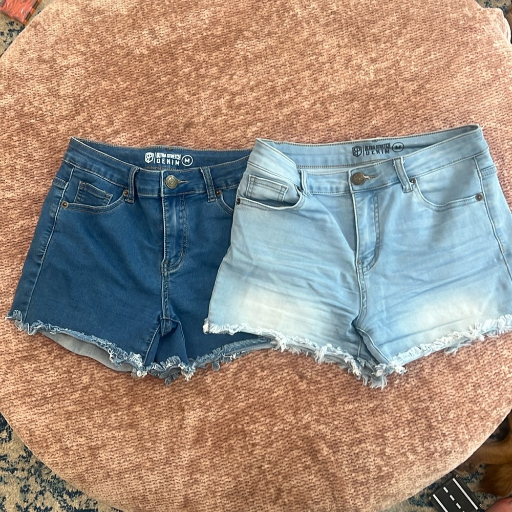 Lot of 2 Born Primitive denim shorts